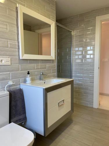 Koupelna v ubytování Apartamento a un paso del centro de Granada