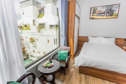Katil atau katil-katil dalam bilik di DreamHome-Đà Lạt