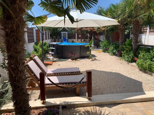 House in between beaches