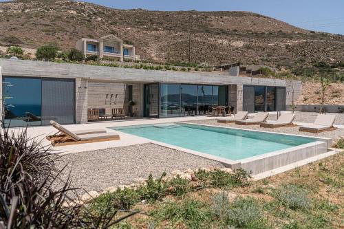 Πισίνα στο ή κοντά στο Alba Cave Villas