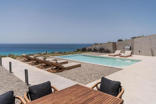 Πισίνα στο ή κοντά στο Alba Cave Villas