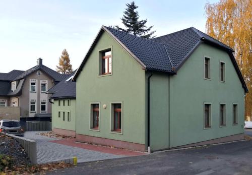 Budova, kde se apartmán nachází
