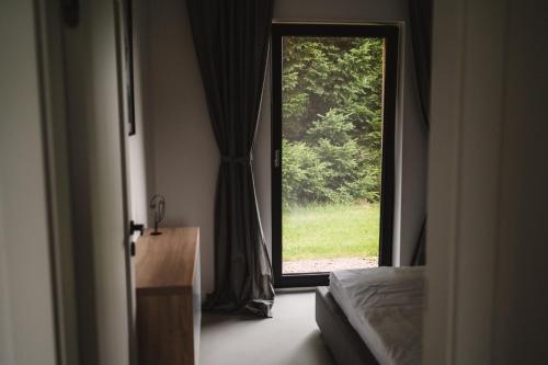 Postel nebo postele na pokoji v ubytování Pole w Dole Iława