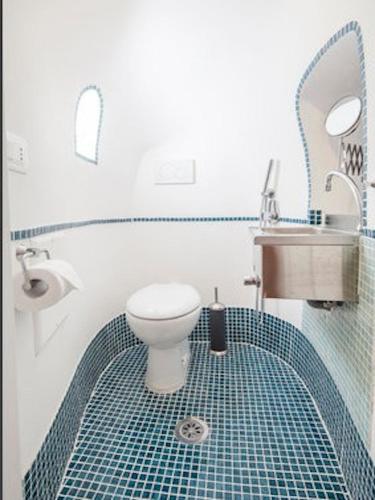 Koupelna v ubytování Atrani House-AMALFI