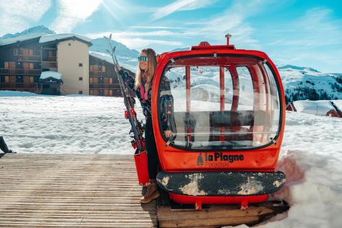 Hôtel L'Eden des Cimes - Vacances Bleues - Belle Plagne 2100 om vinteren