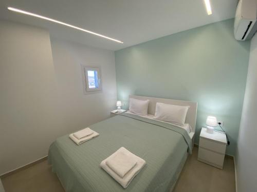 Katil atau katil-katil dalam bilik di E&M Home Mykonos