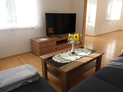 TV a/nebo společenská místnost v ubytování Sonnenschein