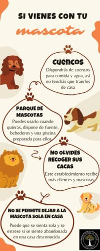 a set of signs of animals with names at Casa Rural El Pilar in Acebo