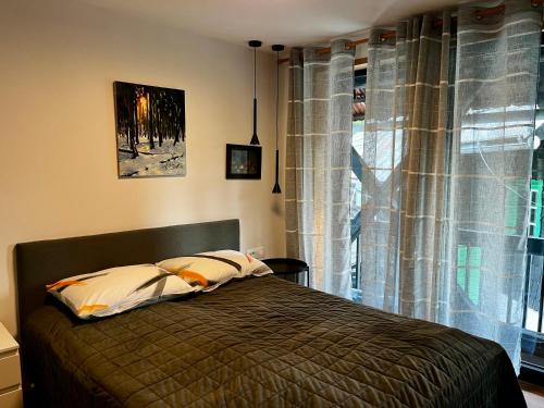 Apartments Pri Fencuにあるベッド