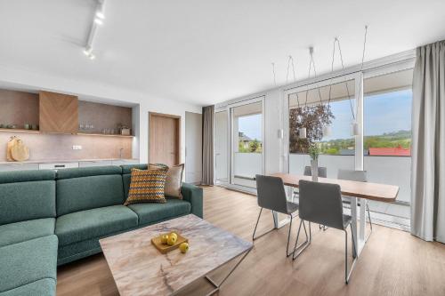 Posezení v ubytování Apartment Viva Vrchlabí A21