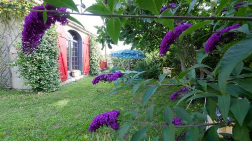 Zahrada ubytování La chambre des jardins d'Ispahan