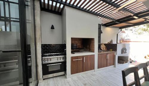 Η κουζίνα ή μικρή κουζίνα στο Loft Caracas