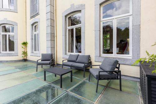 Χώρος καθιστικού στο Suite luxueuse au château de Saint Vitu 104