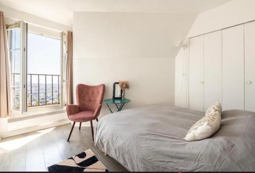 In front of Sacré Cœur - 2 Bedrooms in last floor