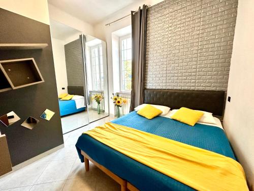 Postel nebo postele na pokoji v ubytování The Comfort apartment