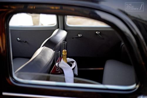 a view of the back seat of a car at In Costa House - Alojamento Barcelos in Barcelos