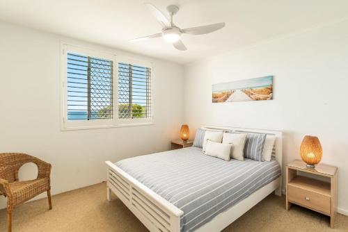 Ένα ή περισσότερα κρεβάτια σε δωμάτιο στο Craigmore 5 - Fantastic Ocean Views