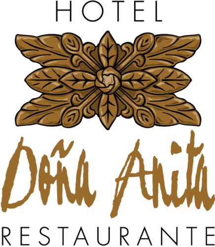 a sign that reads hotel durham durhamhamham university at Hotel Restaurante Doña Anita in Requena