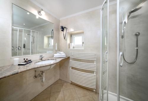Koupelna v ubytování Chalet Albric