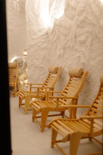 Χώρος καθιστικού στο Ganz & SPA