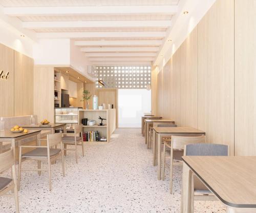 Restoran atau tempat lain untuk makan di Milan Backpacker Hostel