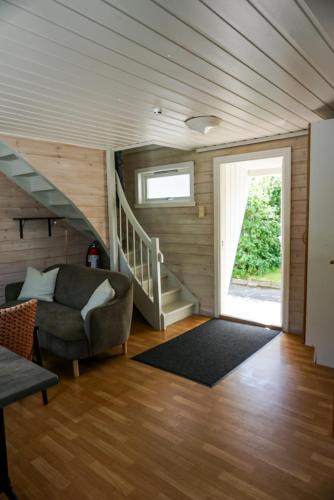 Et opholdsområde på Vik Pensjonat