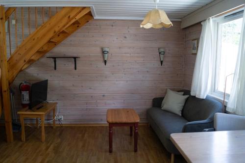 Et opholdsområde på Vik Pensjonat