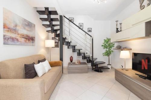 Posezení v ubytování Villette Singola Versilia WIFI AC