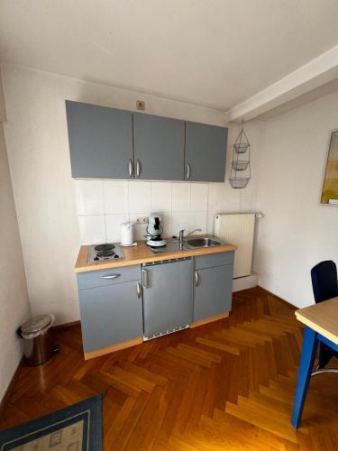 Η κουζίνα ή μικρή κουζίνα στο No.5 - Apartmenthaus in Stein