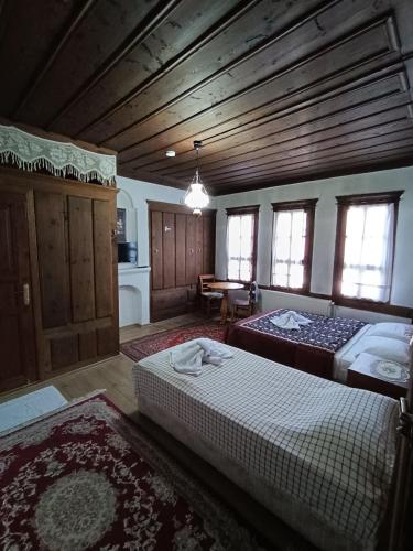Katil atau katil-katil dalam bilik di Arifbey Konak Hotel