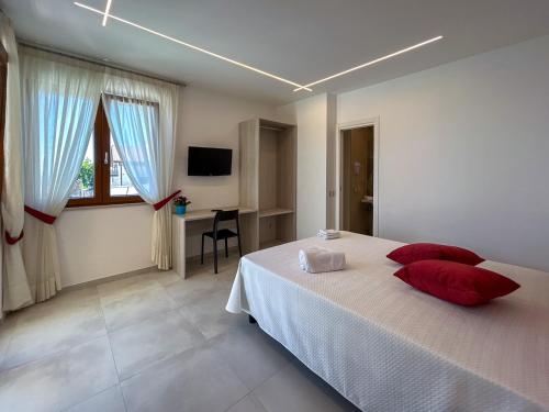Кровать или кровати в номере Casa Milly