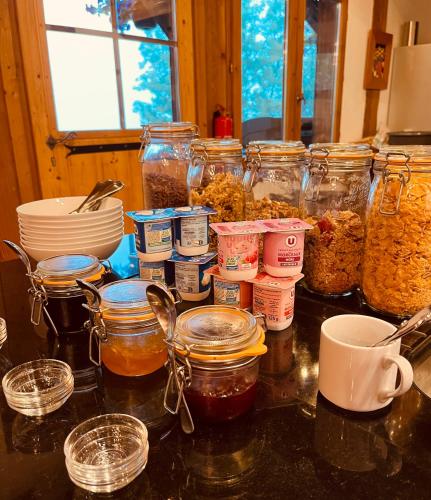 Mad på bed and breakfast-stedet eller i nærheden