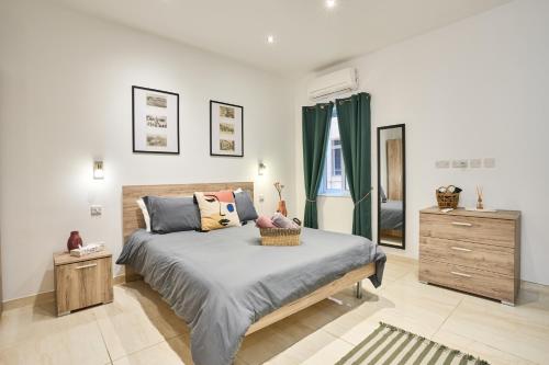Krevet ili kreveti u jedinici u okviru objekta VLT125 Experience Valletta