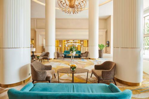 Zona de estar de Eastin Grand Hotel Saigon