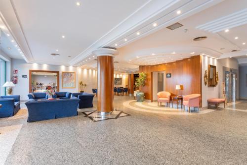 Χώρος καθιστικού στο Hotel Alda Río Tormes