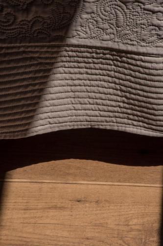 a close up view of a wooden floor with at Studio 202 in Petrópolis