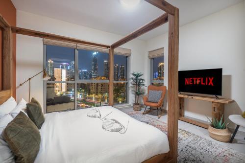 Boulevard 2 BR- Burj Khalifa-Dubai Mall- pool-Gym