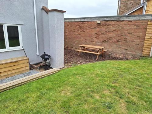 Zahrada ubytování Bradwell Holliday Home