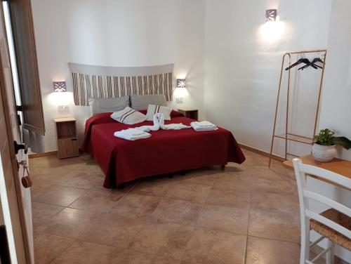 Agriturismo Sa Murta Dorgaliにあるベッド