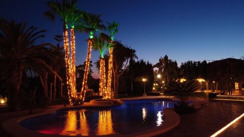 Bazén v ubytování Events Hotel La Plantación nebo v jeho okolí