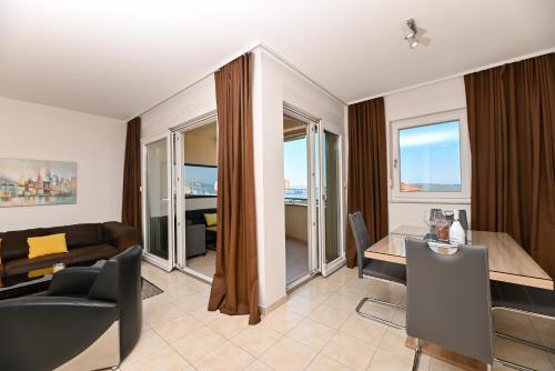 Sunny place with sea view