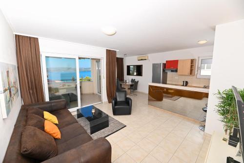 Sunny place with sea view