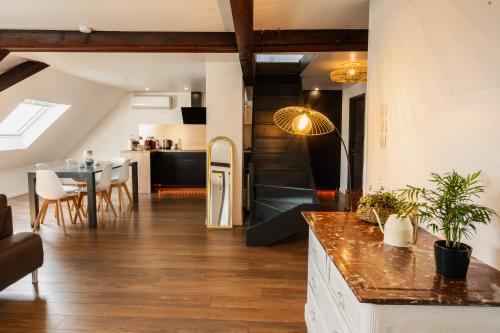 Photo de la galerie de l'établissement Beau duplex au pied des Vosges, à Uffholtz