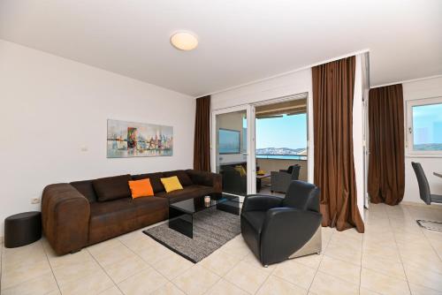 Sunny place with sea view
