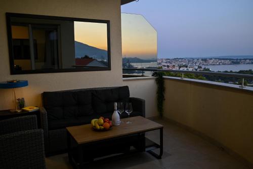 Sunny place with sea view