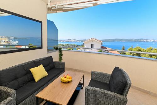 Sunny place with sea view