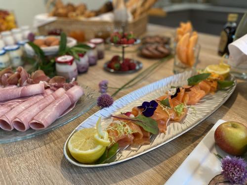 Mad på bed and breakfast-stedet eller i nærheden