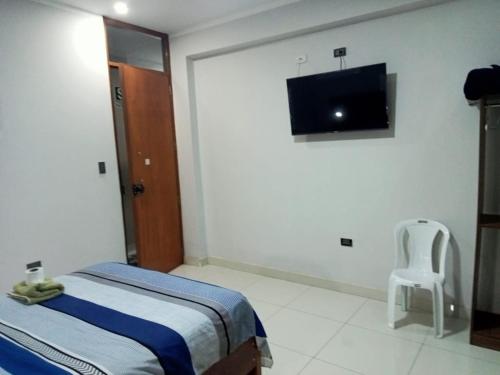 Μια τηλεόραση ή/και κέντρο ψυχαγωγίας στο Hotel D Martin