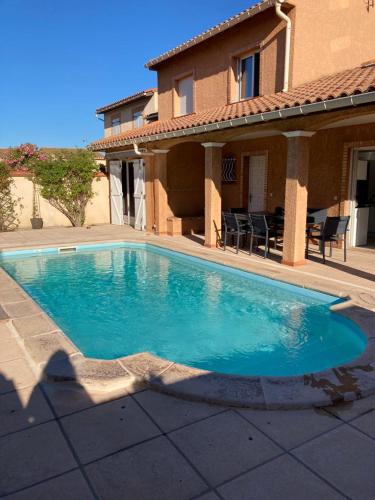 Villa FALLA Spacieuse villa familiale avec piscine proche plage