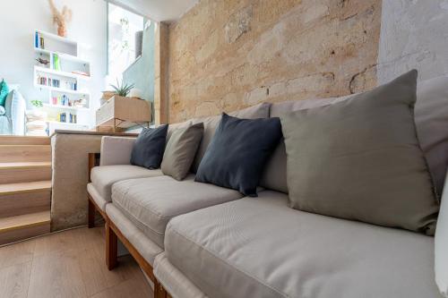 Χώρος καθιστικού στο L échappée Belle - Maison 2 Chambres à Bordeaux